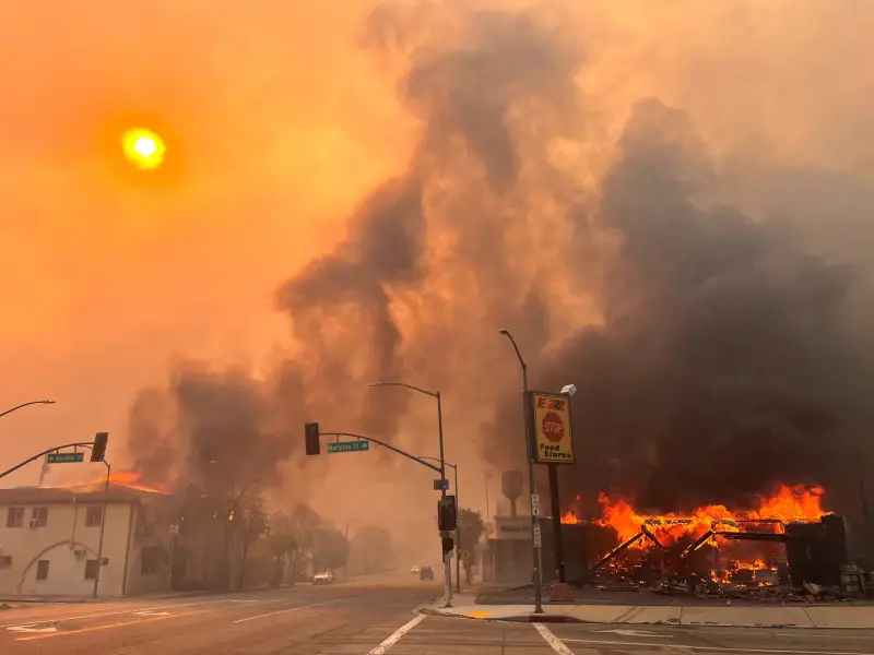 Impactantes declaraciones de Alfonso Rodríguez durante los devastadores incendios en California