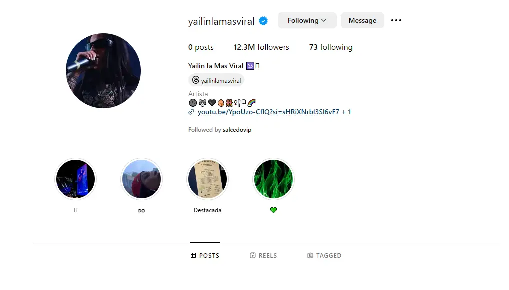 Yailin La Más Viral y su misteriosa ausencia en Instagram