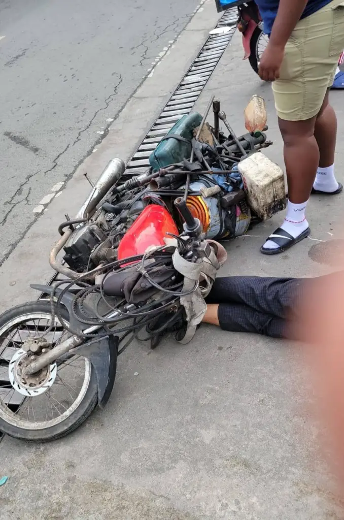 Sorpresivo incidente aqueja a mecánico en Bonao